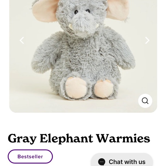 WARMIES Golden Dog 🐕 Hot/Cold Stuffed Animal w/ built-in Heating Pad  Scented! - Picture 4 of 16